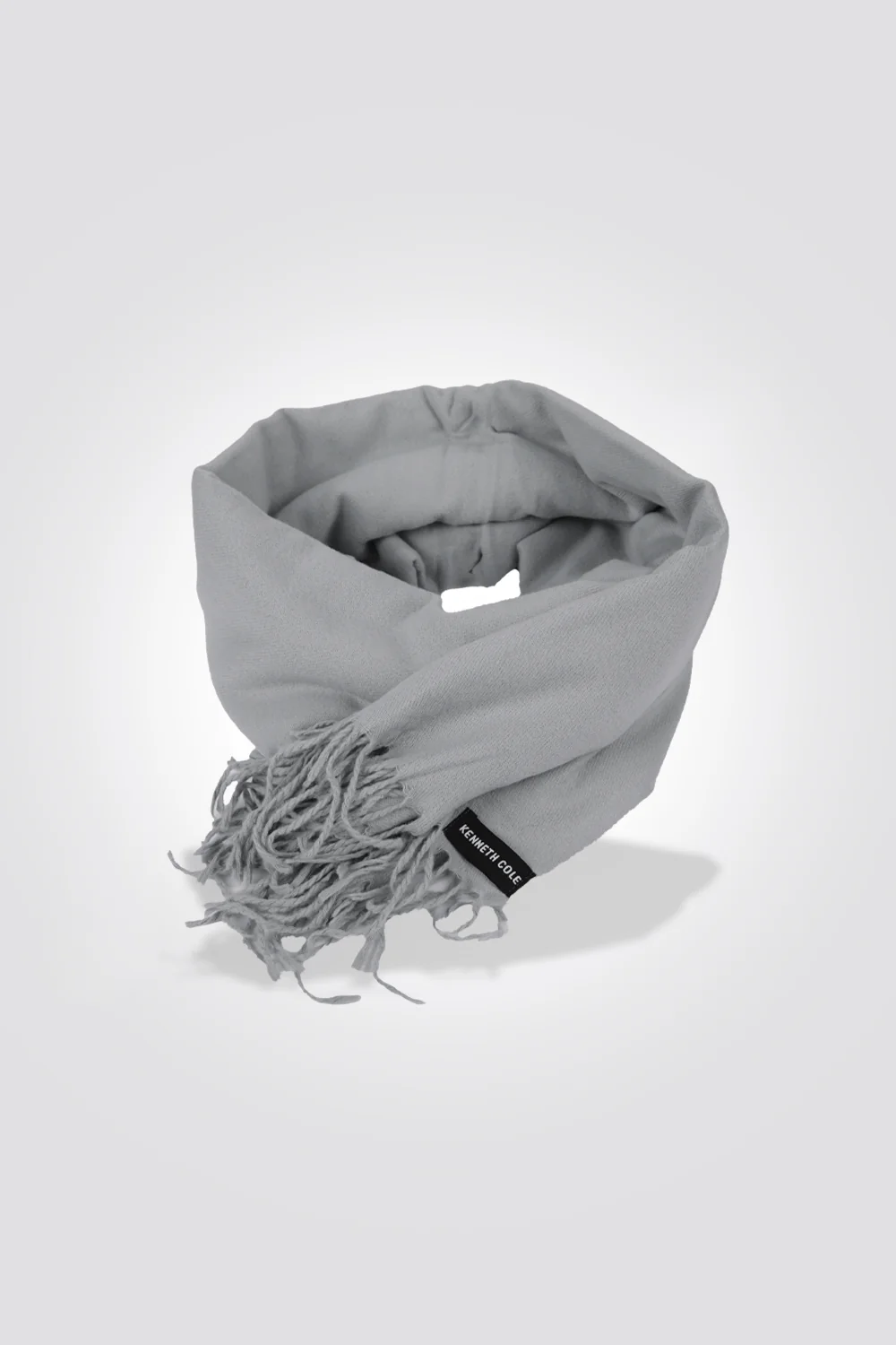 צעיף לנשים בצבע אפור - Image 6