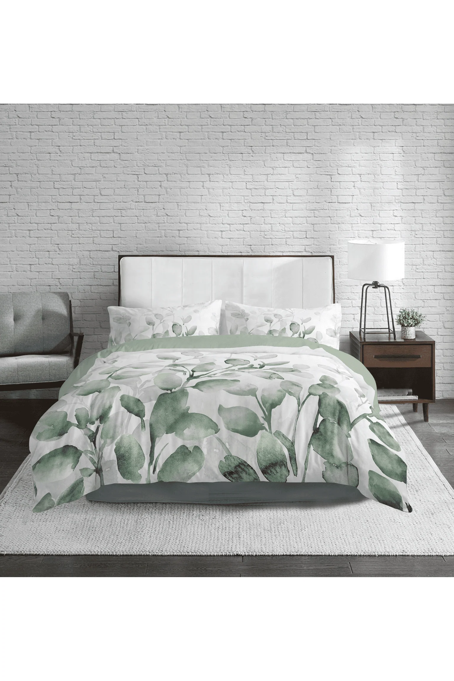 סט מצעים 5 חלקים  דגם LEAVES