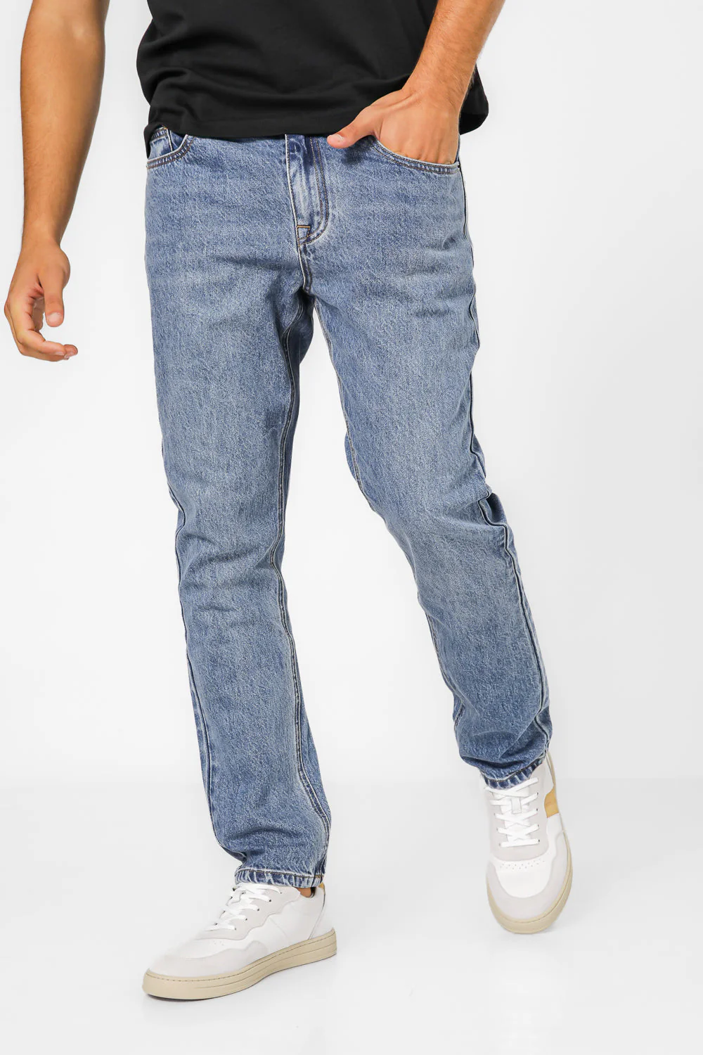 ג'ינס SLIM W בצבע כחול - Image 5