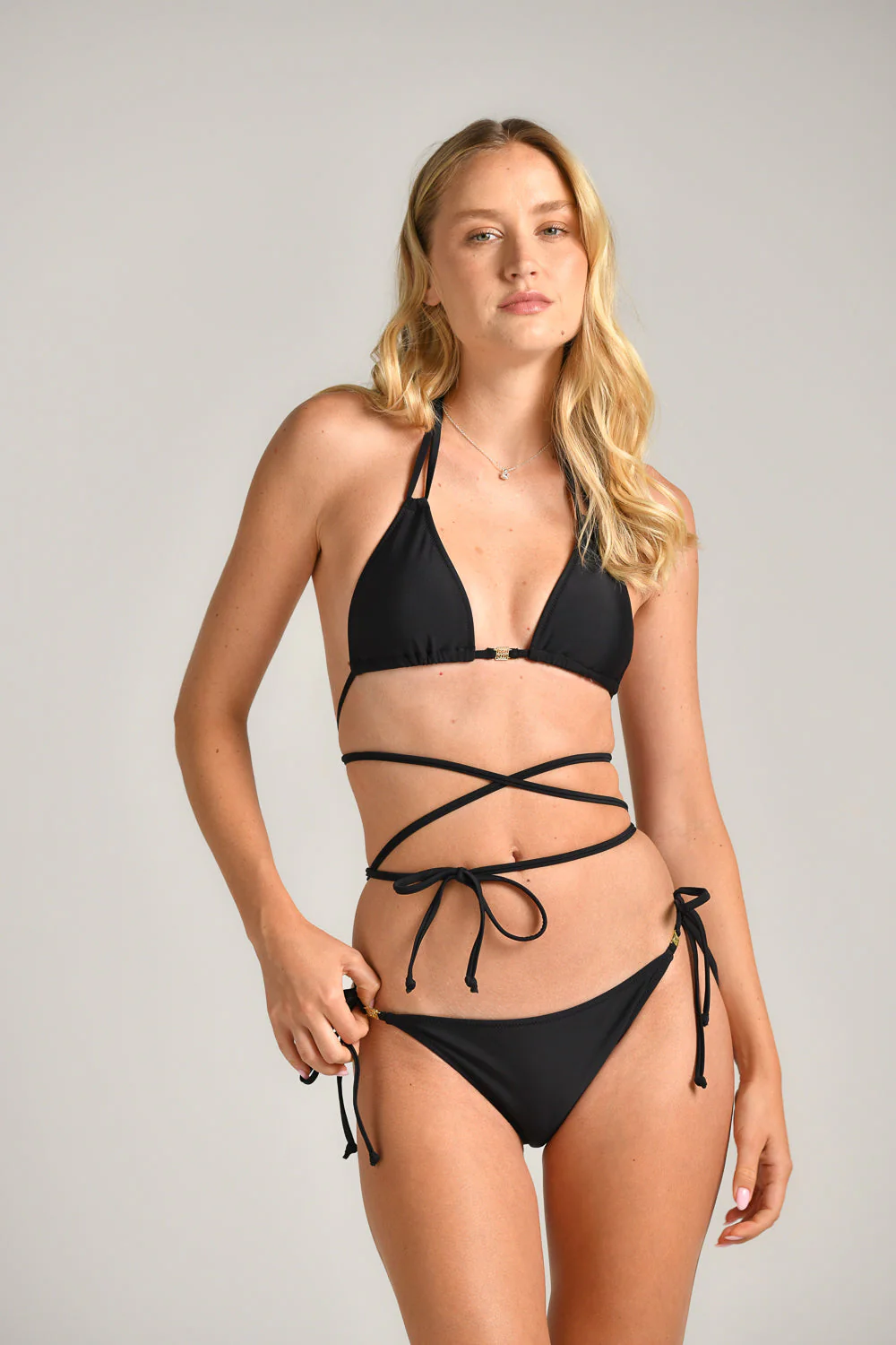 תחתון ביקיני TIE BIKINI BOTTOM לנשים - Image 5
